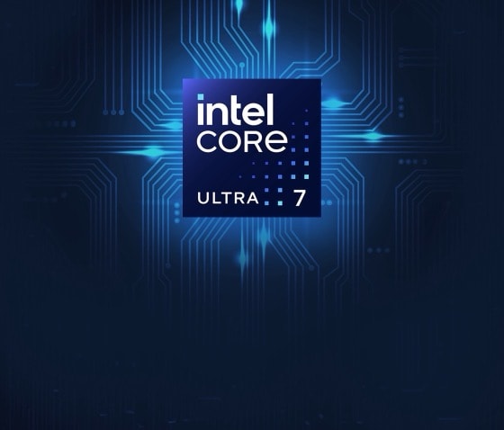 Intel Core Ultra 7 processor badge  